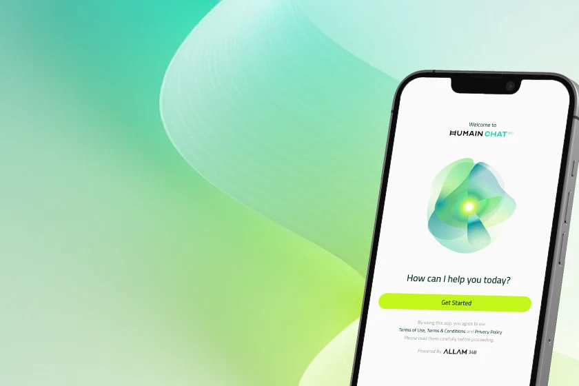 HUMAIN Chat Launch - Desktop